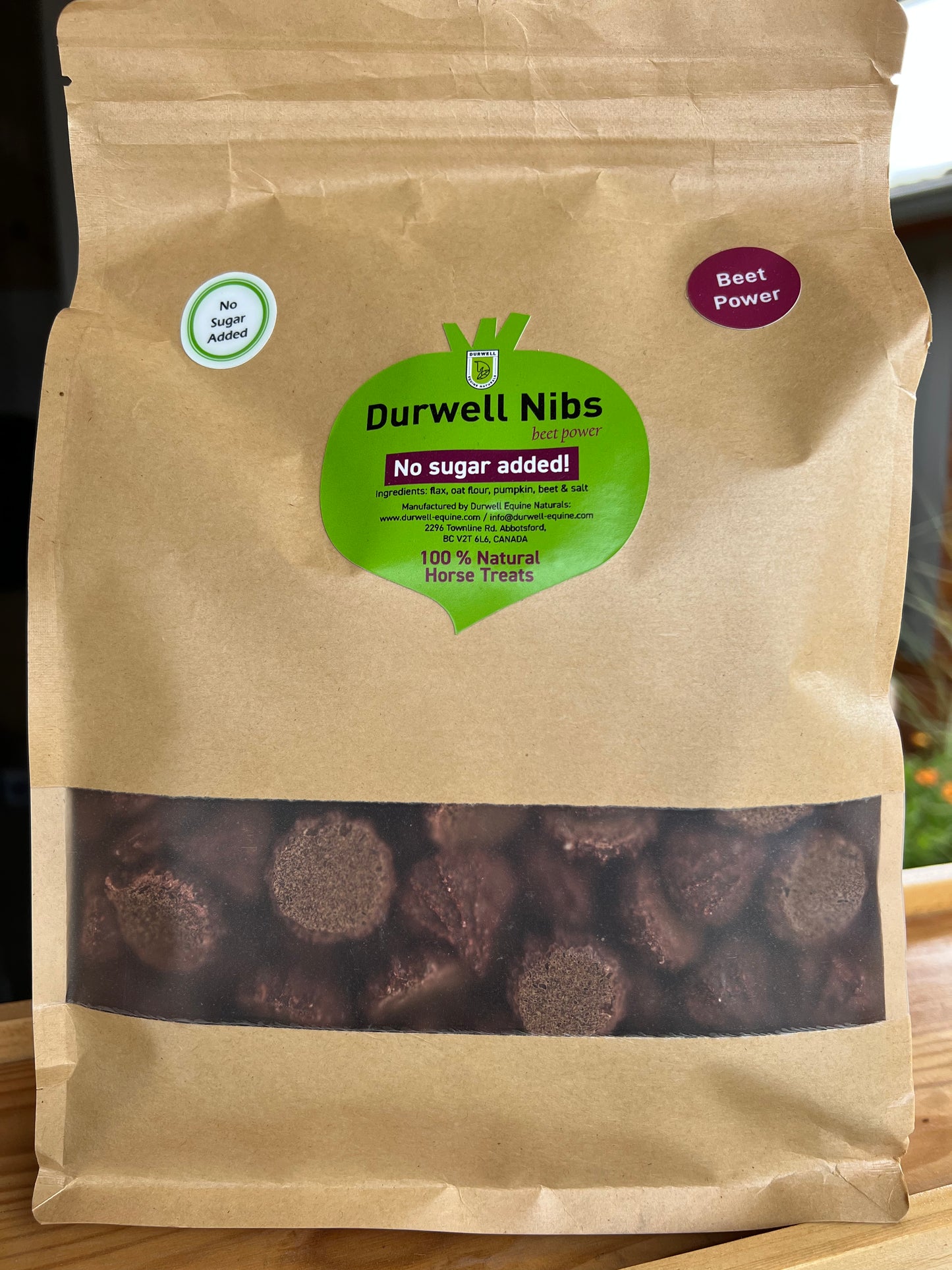 Nibs Horse Treats: Beet Power (no sugar added)