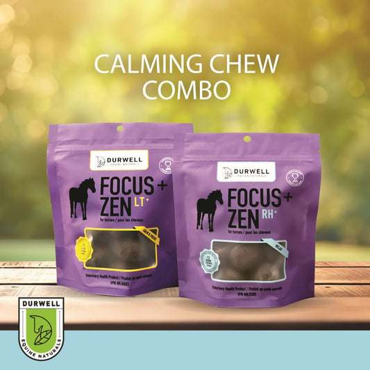 Focus + Zen Calming Chew Combo pack