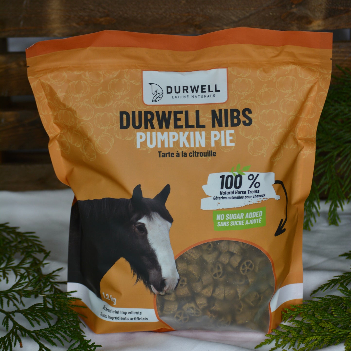 Nibs Horse Treats: Pumpkin Pie (NO SUGAR ADDED)