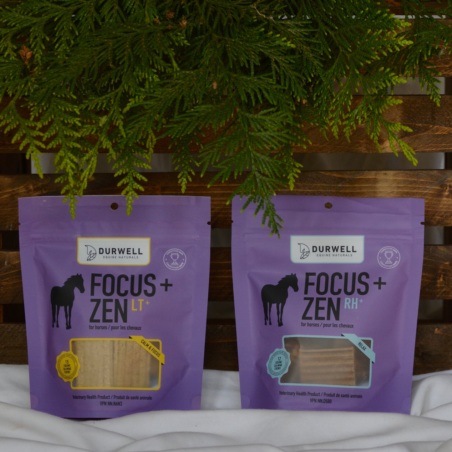 Focus + Zen Calming Chew Combo pack
