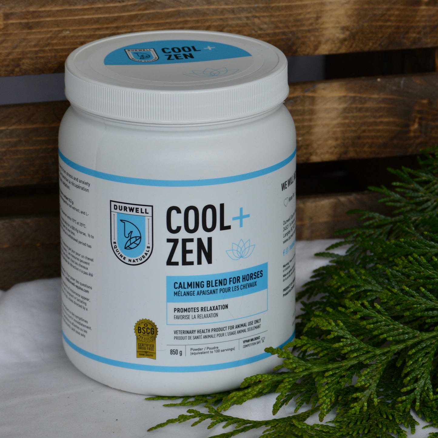 Cool + Zen: Calming Blend for Horses