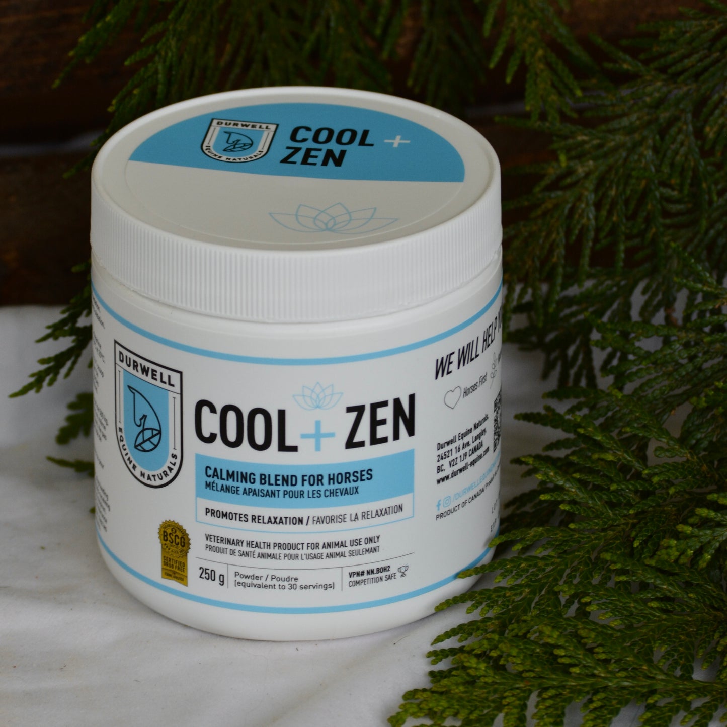 Cool + Zen: Calming Blend for Horses