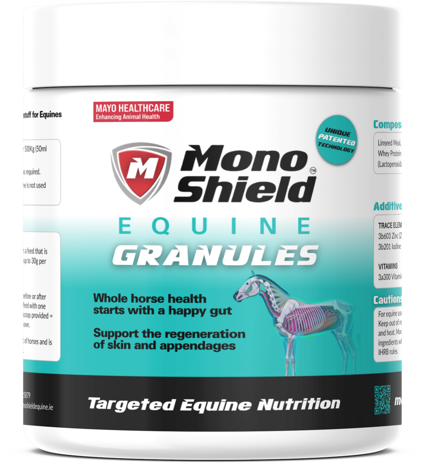 MonoShield Equine Granules for Digestive Health