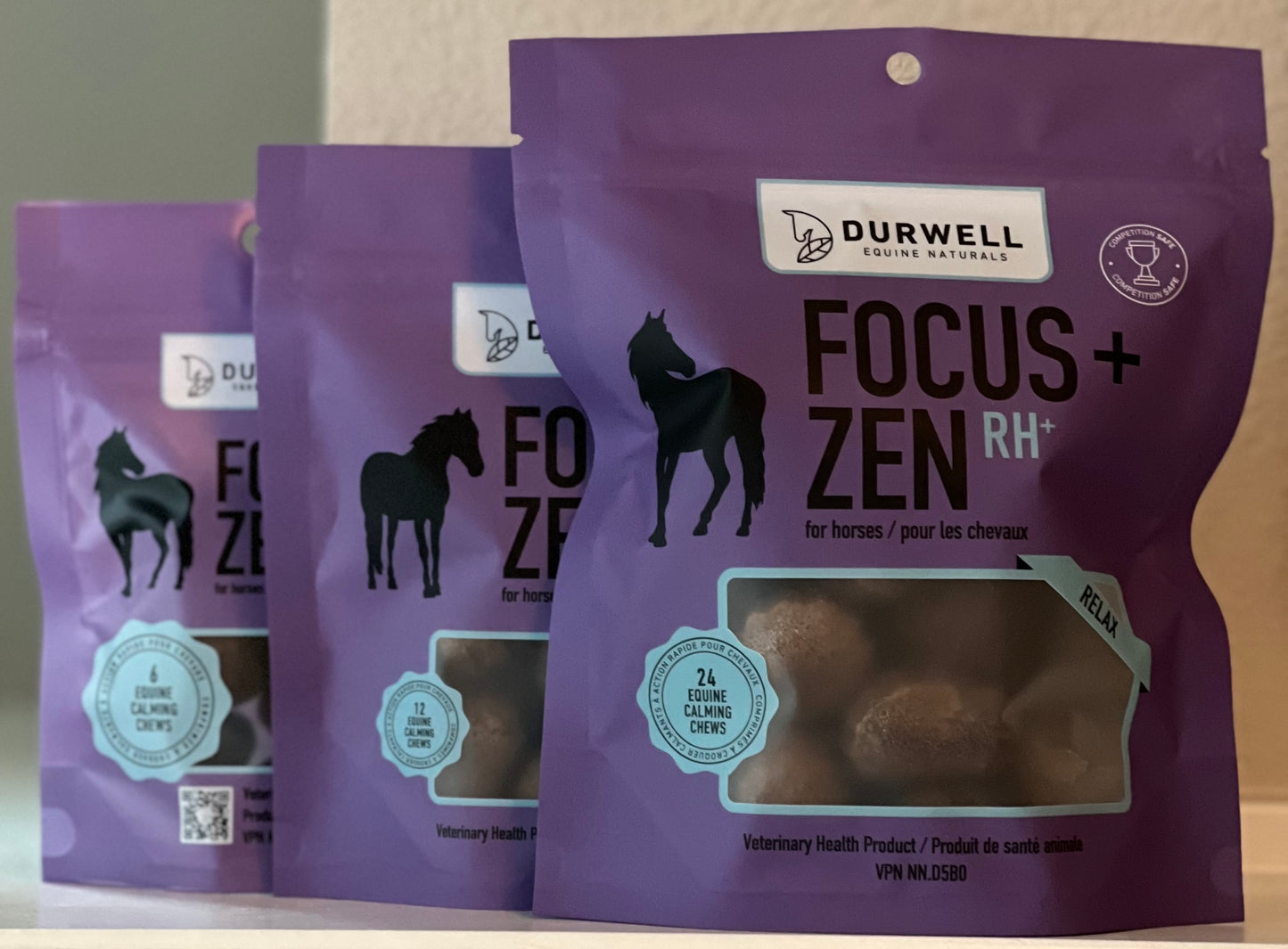 Focus + Zen RH+ Calming Chews for Horses