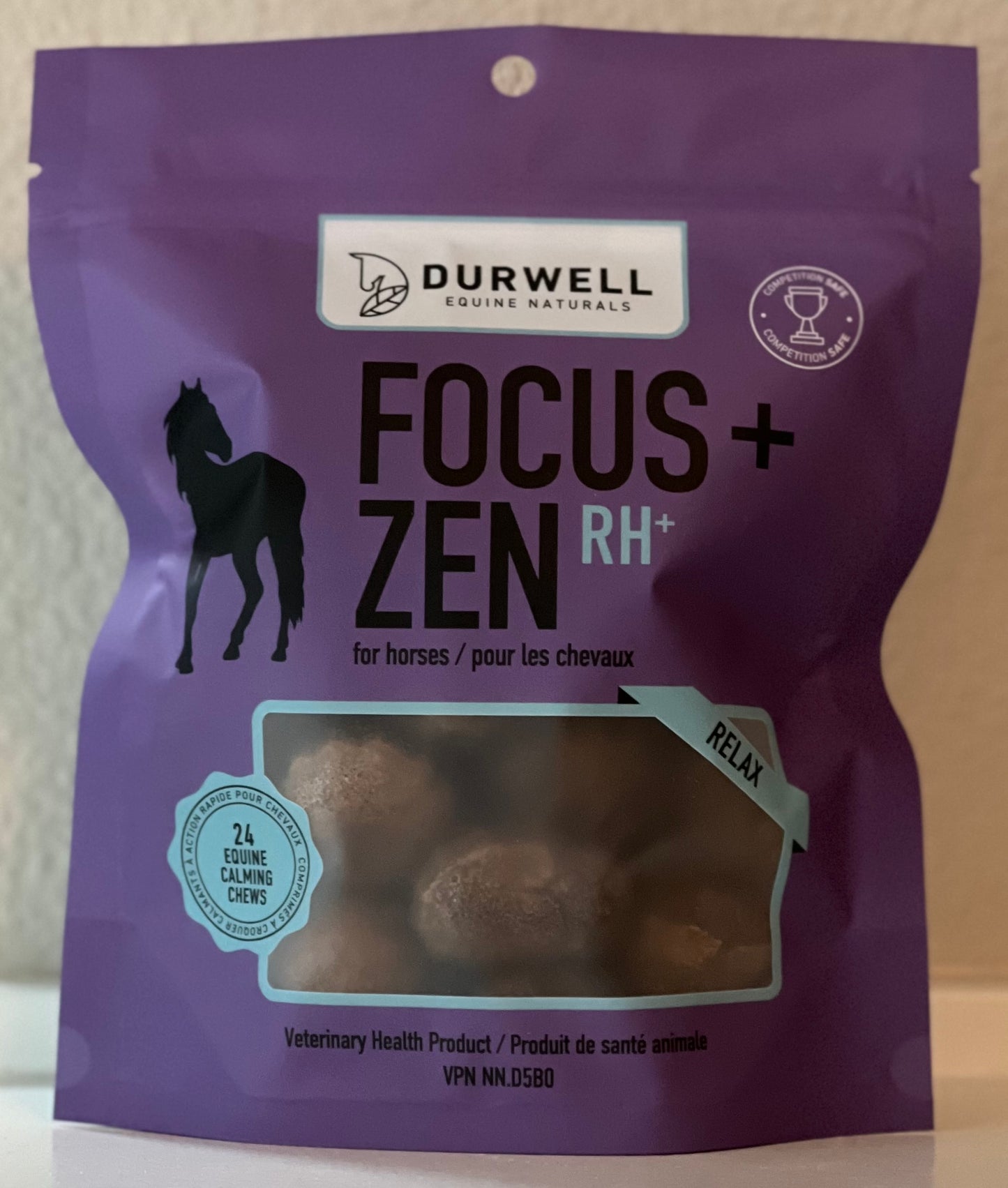 Focus + Zen RH+ Calming Chews for Horses